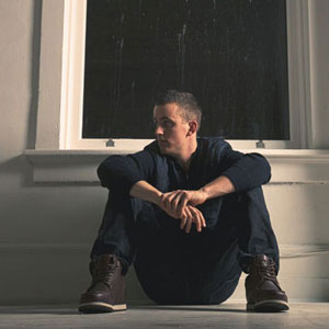 Kevin Breel sitting